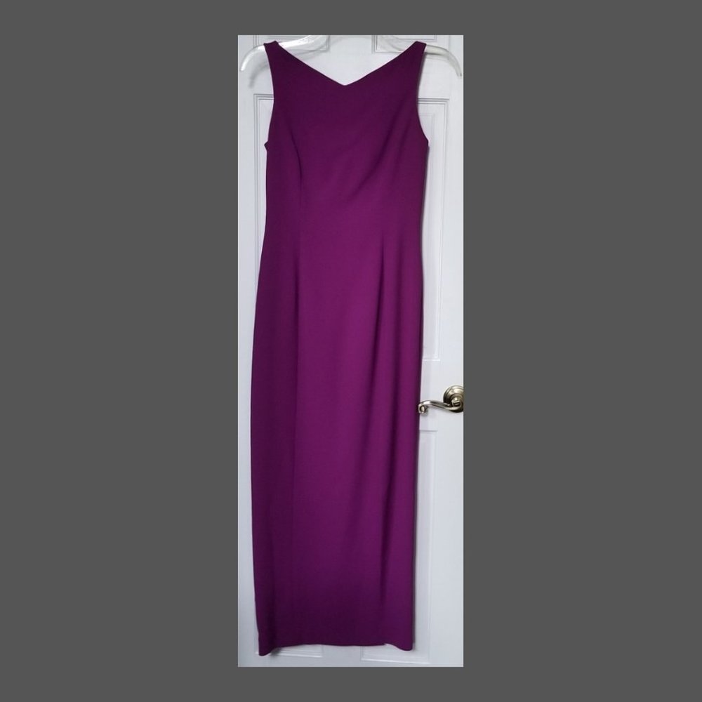 Tahari Gown with Butterfly cutout back